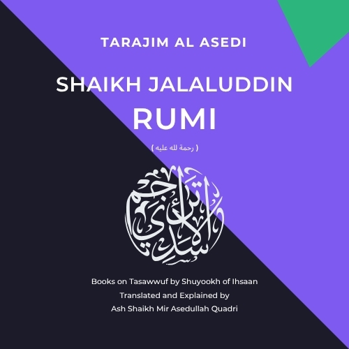 Books by Shaikh Jalaluddin Rumi (رحمة اللہ علیه)